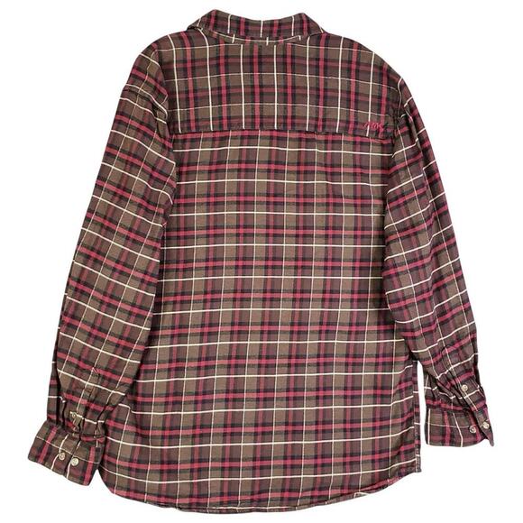 Mountain Khakis Shirt Mens Size Large L Red Plaid LS Relaxed Button Down - Picture 3 of 11